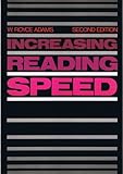 Increasing Reading Speed, Adams, W. Royce, 0023003405