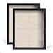 Display Shadow Box Frame, Linen Board Wood Showcase, Keep Awards, Medals, Tickets, Photos, Pictures Frames, 2 Pack