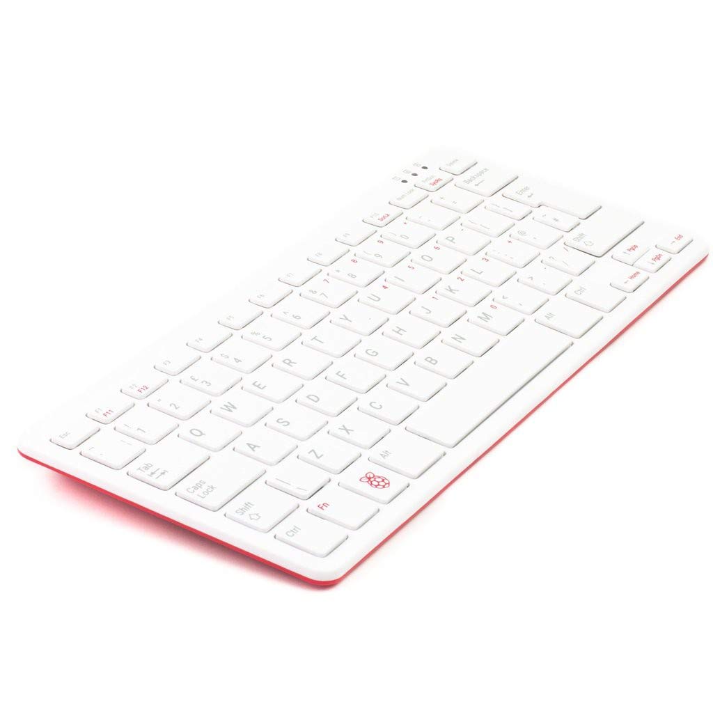 Official Raspberry Pi Keyboard - German Version (Red/White)