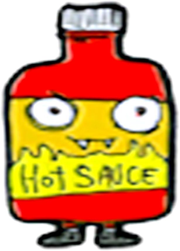 Dr. Krinkles Hot Sauce, Licensed Original Artwork, Expertly Designed Enamel PIN - 1.5"
