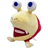 Vadkind Pikmin Plush, 11.1inch Bulborb Plushies Toy for Game Fans Gift, Cute Stuffed Animal Doll for Kids Boys and Girls