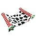 Alfie Pet by Petoga Couture - Barret Hanging Platform for Small Animals Like Guinea Pig and Rabbit - Pattern: Red Dot, Size: L