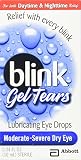 blink Gel Tears Lubricating Eye Drops 10 mL (Pack of 2)