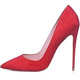 Elisabet Tang High Heels, Women Pumps Pointed Toe Stilettos 4.7 inch/12cm Sexy Heels Party Shoes
