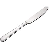 HIWARE 12-piece Good Stainless Steel Dinner Knives, 9 Inches