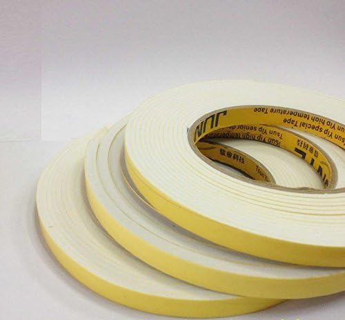 5mm (Pack of 4 Pcs) Double Sided Thick Foam Tape - 10 Meter Length
