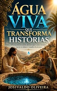 Livro Água Viva que Transforma Histórias: O encontro com Jesus que cura feridas, sacia a alma e muda destinos