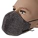 DMI Adjustable Arctic Fleece Winter Cold Weather Mask, Effective in Sub-Zero Temperatures, Gray