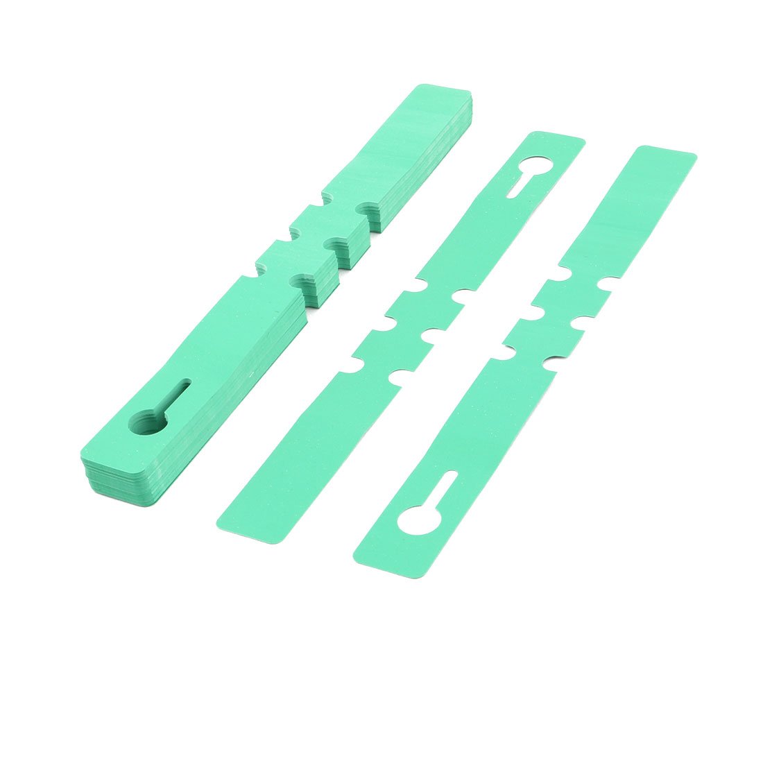 sourcingmap Plastic Garden Plant Flower Seed Name Marking Tag Label Marker Sign 50pcs Green