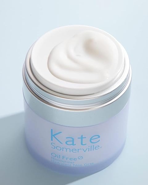 KATE SOMERVILLE OIL FREE MOISTURIZER – CLINICALLY FORMULATED FOR OILY SKIN – LIGHTWEIGHT, HYDRATING DAILY OIL CONTROL FACE CREAM, 1.7 FL OZ