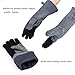 Welding Gloves Lined Leather Extreme Heat Resistant Double Insulation For Mig, Tig Welders, BBQ, Gardening, Camping, Stove, Fireplace and More - 16 in, Grey