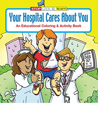 Your Hospital Cares About You Kid's Coloring & Activity Book in Bulk (25-pack)
