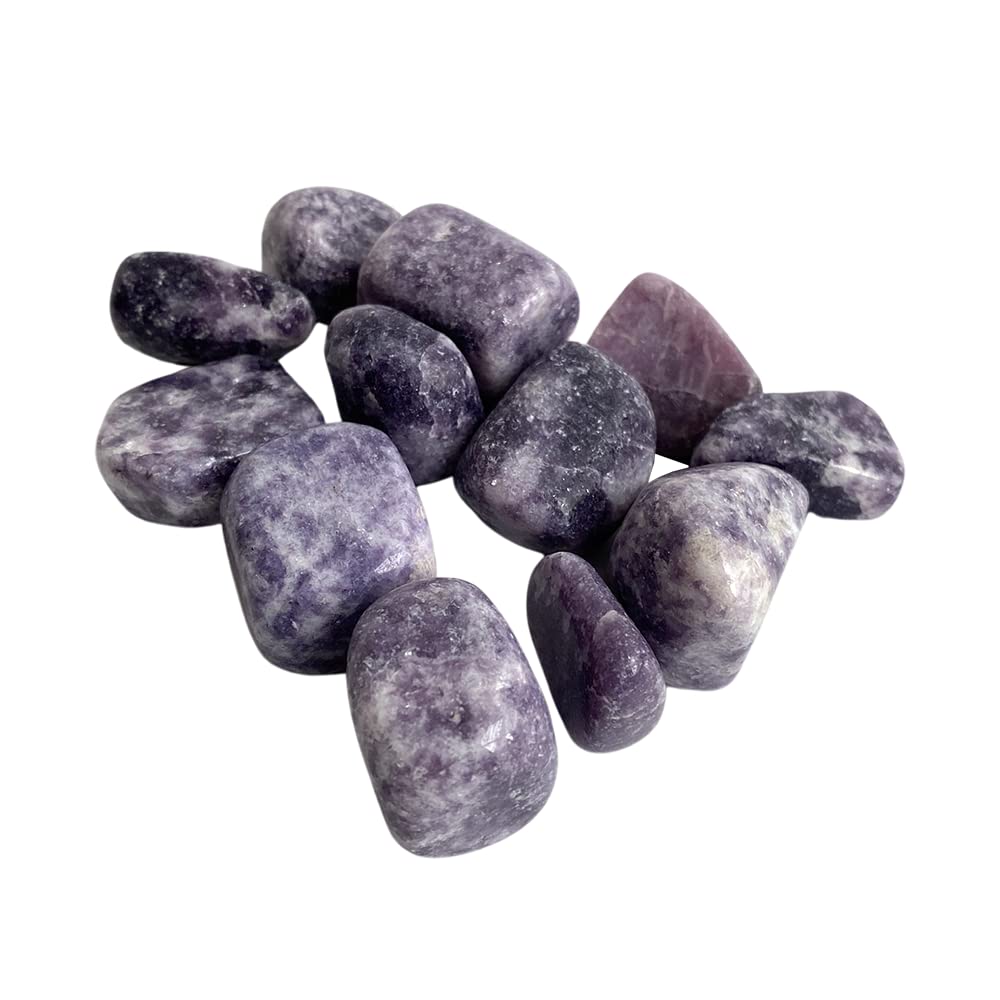 VIE Tumbled Crystals, 250g Pack, Lepidolite