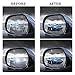 PRETTYGAGA Anti Fog Film Car Rear View Mirror Waterproof Film Protective Film Anti Glare Rain Pack of 2 (150100)