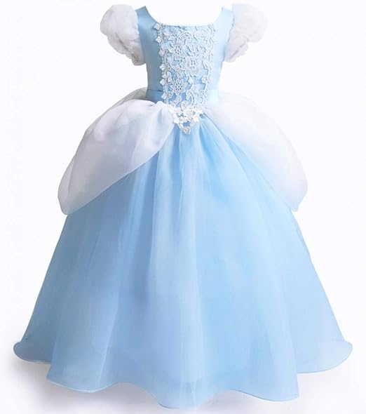 Amazon シンデレラ 風 ドレス キッズ プリンセスなりきり コスチューム衣装 仮装 フォーマルドレス ふんわり 誕生日 ピアノ発表会 音楽会 パーディー 七五三 記念撮影用 遊園地 フォーマル 通販