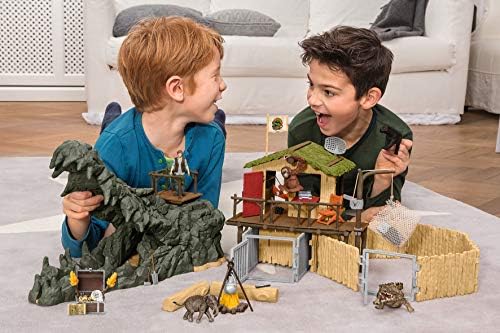 schleich wildlife crocodile jungle research playset