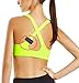 all4fit Fashion Pendant Necklace Holder for Fitbit Flex, Fitbit One, Misfit Shine, Withings Pulse O2, Sony Smartband. Black Necklace