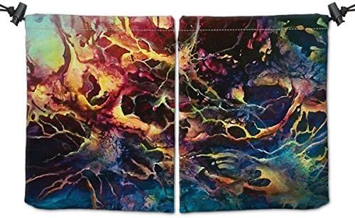 Inked Gaming Dragon's Light Tabletop Dice Bag Perfect for MTG, Pokemon, Dungeons and Dragons and More! Your Game. Your Style.