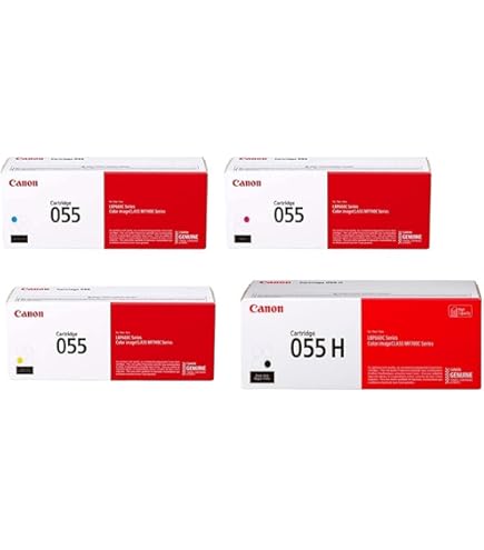 Amazon.com: Canon 055 Toner Cartridge Set