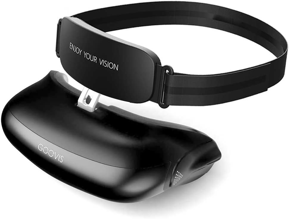 Qkfly 3D VR Headset All in one Virtual Reality Integrated Glasses 5.5 800" HD Giant Screen Advanced HD 4K Sony OLED Micro Display Resolution 1920x1080x2 NED Optics With WiFi HDMI