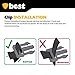 Best Waterproof Pet Seat Cover, 58 x 54-Inch, Black