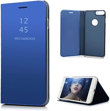 Yes2good Oppo A5s Mirror Flip Case Cover Luxary Amazon In Electronics