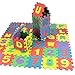 36 PCS Baby Kids Alphanumeric Educational Puzzle - Baby Kids Puzze for stimulate early child development Fun game gifts