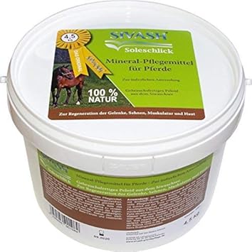 SIVASH-Soleschlick, 4,5kg. Mineral-Pflegemittel für Pferde zur äußerlichen Anwendung. Gebrauchsfertiges Peloid aus dem Siwasc