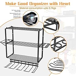 ZEAKOC Power Tool Organizer, 4 Layers Heavy Duty