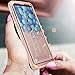 YOUMAKER Galaxy S9+ Plus Case, Crystal Clear with Built-in Screen Protector Full-Body Heavy Duty Protection Slim Fit Shockproof Case Cover for Samsung Galaxy S9 Plus (2018) - Clear/Rose Gold/Pink