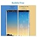 Cubevit Galaxy Note 8 Screen Protector, [2 Pack] [Case Friendly] [Full Coverage] [Bubble Free] [Easy to Install] HD Clear Wet Applied TPU Film Screen Protector for Samsung Galaxy Note 8 2017