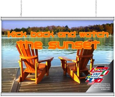 Aluminum Poster Holder "Poster Snap" - 28" wide