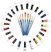 Acrylic Paint Set 24 Colors- Bonus 10 Acrylic Paint Brushes Included - Acrylic Paints for Artists - Heavy Body Acrylic Paint - Artist Quality Acrylic Paint - Canvas Paint with Acrylic Paint Brush Set