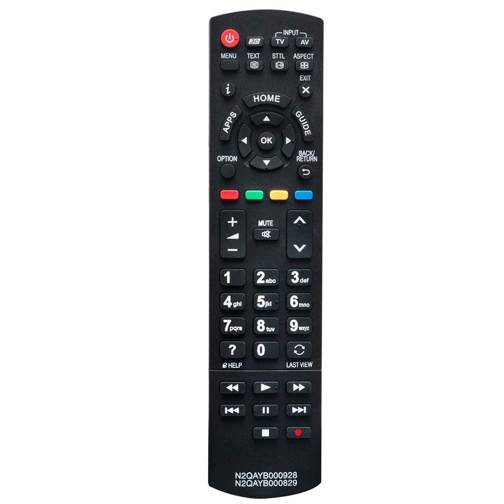 VINABTY N2QAYB000928 N2QAYB000829 Remote Control Replaced for Panasonic Vier Smart TV TX-39AST656 TX-39ASX659 TX-39ASW754 TC-26LX14X TX-55ASM655 TX55ASR750