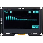 HiLetgo 2.42" SSD1309 128x64 OLED Display Module 2.42 Inch OLED LCD Display Module IIC I2C 4 Pin or SPI 7 Pin Optional