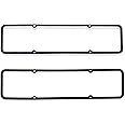 GOCPB SBC Steel Core Rubber Valve Cover Gaskets Compatible with Small Block SB Chevy 350 305 283 327 400 383 7484BOX
