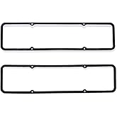 GOCPB SBC Steel Core Rubber Valve Cover Gaskets Compatible with Small Block SB Chevy 350 305 283 327 400 383 7484BOX