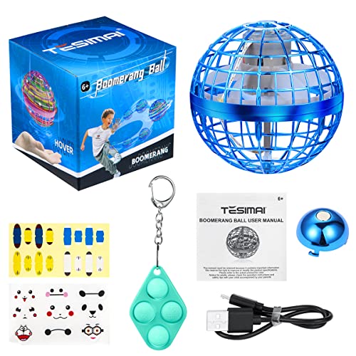 Flying Ball Toys, Flying Orb Hover Ball, 360° Rotating Soaring Orb Toy
