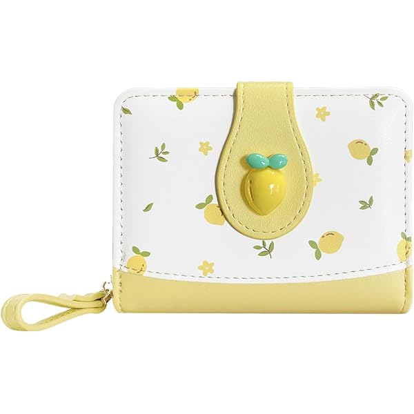 AOSIFIEL Women's Small RFID Blocking Wallet - Cute Rabbit PU Leather Trifold With 8 Card Slots