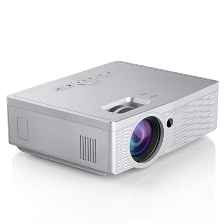 FSMJY Proyector, videoproyector portátil, 1080P HD, proyección de ...