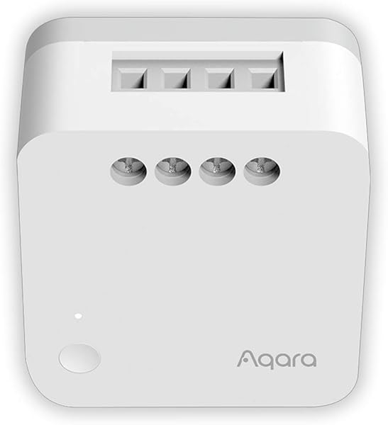 Aqara   ZIgBee Smart Home HomeKit   Mdulo de control nico T1 sin conductor neutro color blanco