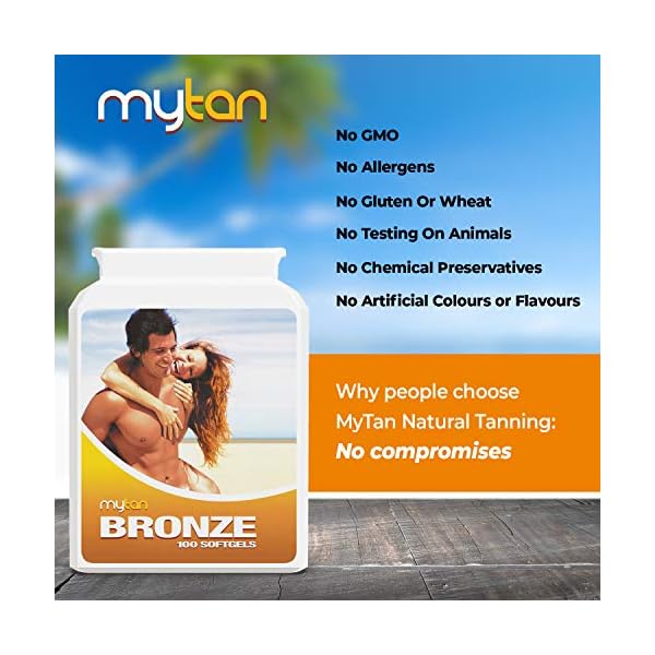MyTan-Bronze-Twin-Pack-Tanning-Tablets-Over-12-Week-Supply-Tanning-Pills-Sunless-Tan-Supplement-200-Sun-Tan-Tablets-Pack-of-2 MyTan Bronze Twin Pack Tanning Tablets | Over 12-Week Supply | Tanning Pills | Sunless Tan Supplement | 200 Sun Tan…