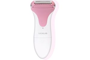 Lichilab Women's Wet & Dry Electric Shaver,Electric Razor for Leg,Cordless Foil Shaver,Lady Shaver for Pubic Hair,Bikini Trimmer,Painless Body Hair Removal for UnderarmsPink/FF5