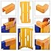 LAZYMOON Baby Playpen Kids 8+4 Panel Safety Play Center Yard Home Indoor Outdoor Fence