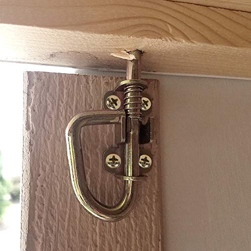 Spring Barrel Bolts Loop Style Door Latch Hardware Lock Barrel Bolt