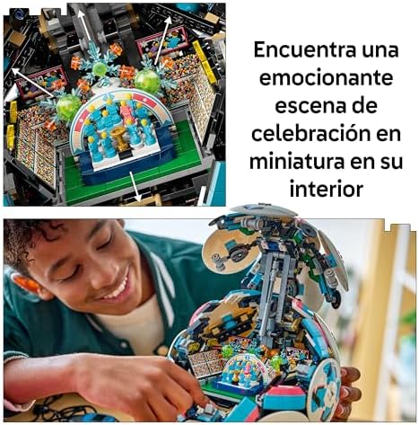Editions Balón de Fútbol - Maqueta 3D con Estadio Interactivo en Miniatura - Decoración de la Habitación Juvenil - Regalo para Niños, Niñas Fans de 10+ Años y Adultos Fans del Deporte - 43019 — foto 6 de 8