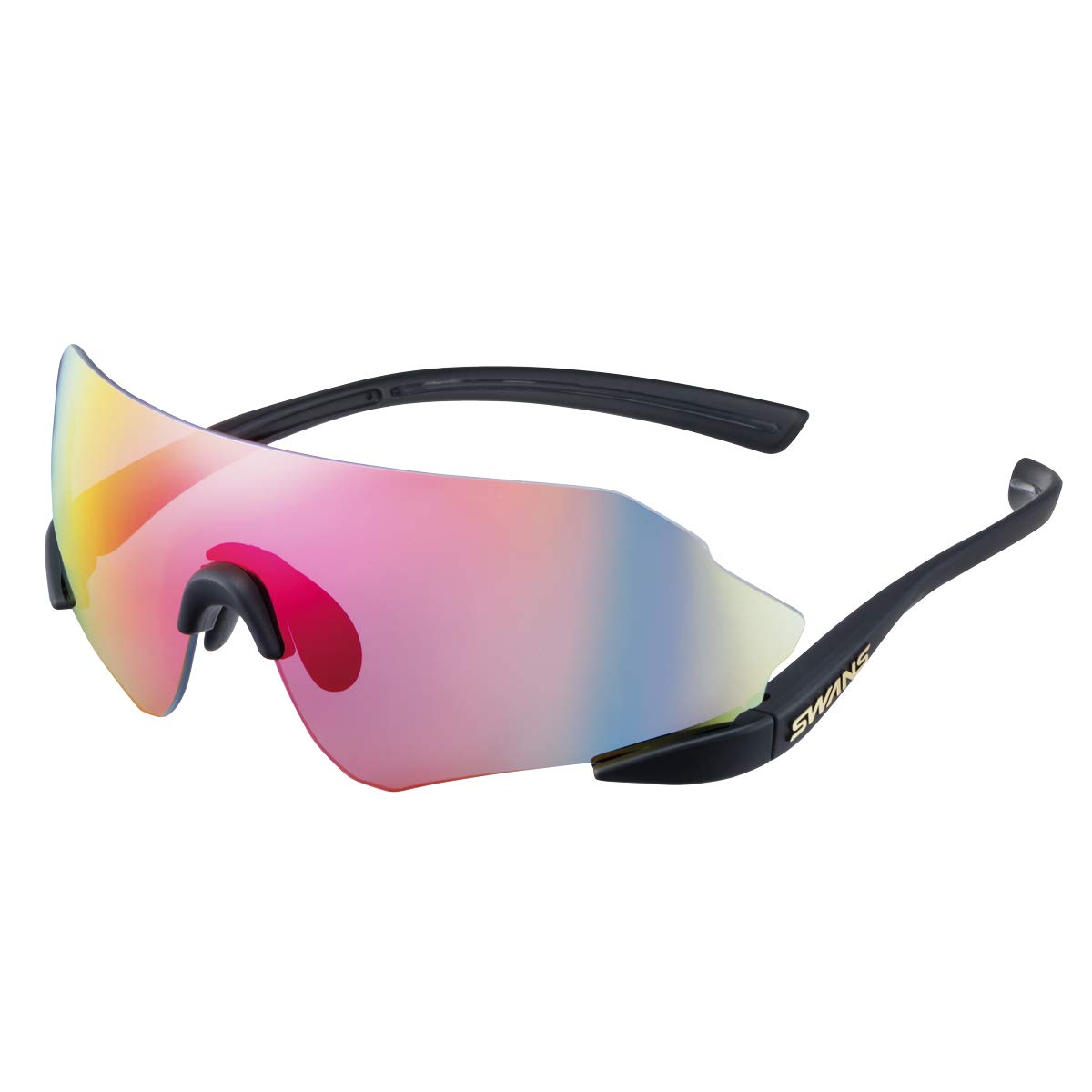 [スワンズ] 日本製 スポーツサングラス イーノックス ニューロン20 E-NOX NEURON20 マラソン ランニング 陸上競技 ENN20-1701 MBK レッドシャドーミラー×スモーク商品画像