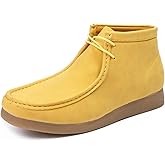 Amali Casual Chukka Boots for Men, High-Top, Lace Up Suede Men's Shoes, Desert Boots with Crepe Rubber Sole