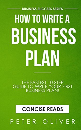 Amazoncom How To Write A Business Plan The Fastest 10 - 