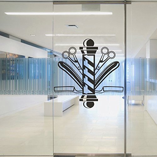 Mairgwall Barber Shop Signboard Hair Salon Sticker Bedroom Hair